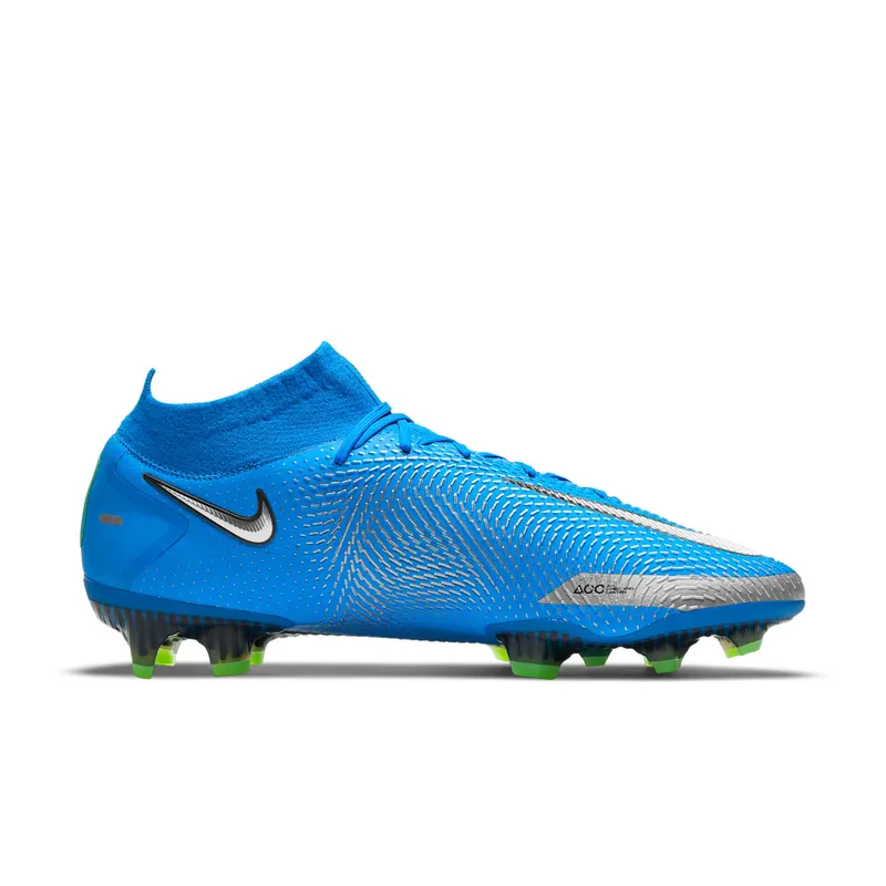 Nike Phantom GT Elite DF FG Photo Blue Metallic Silver (CW6589-400)