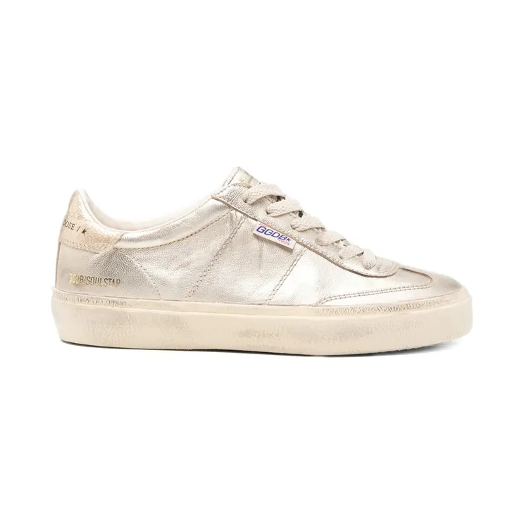 Golden Goose Soul Star Metallic-effect “Gold” (GWF00464 F008079 65157)
