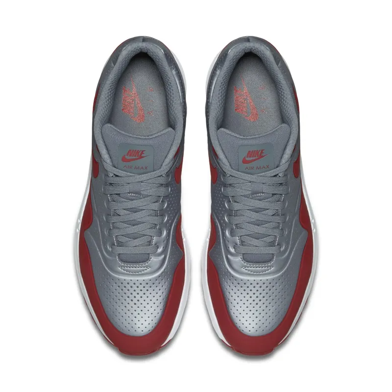 Nike Air Max 1 Ultra Moire Grey Red (2019) (705297-006)