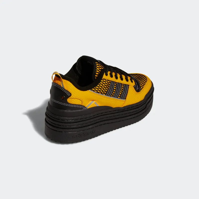 Adidas Triple Platforum Low Crew Yellow / Core Black / Silver Metallic (GY9608)