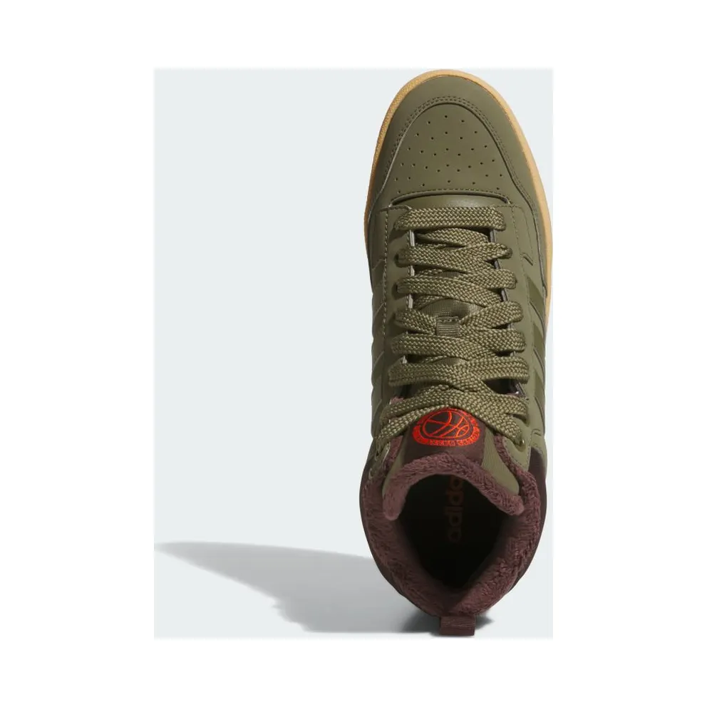 Adidas Rapid Court Mid Winterized Olive Strata / Shadow Brown / Gum (JR0184)