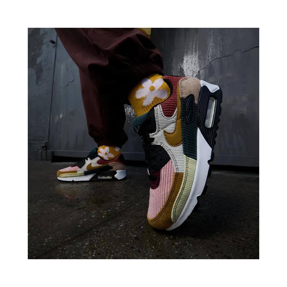 Nike AIR MAX 90 “Multi-Color Corduroy” (FB8455-001)