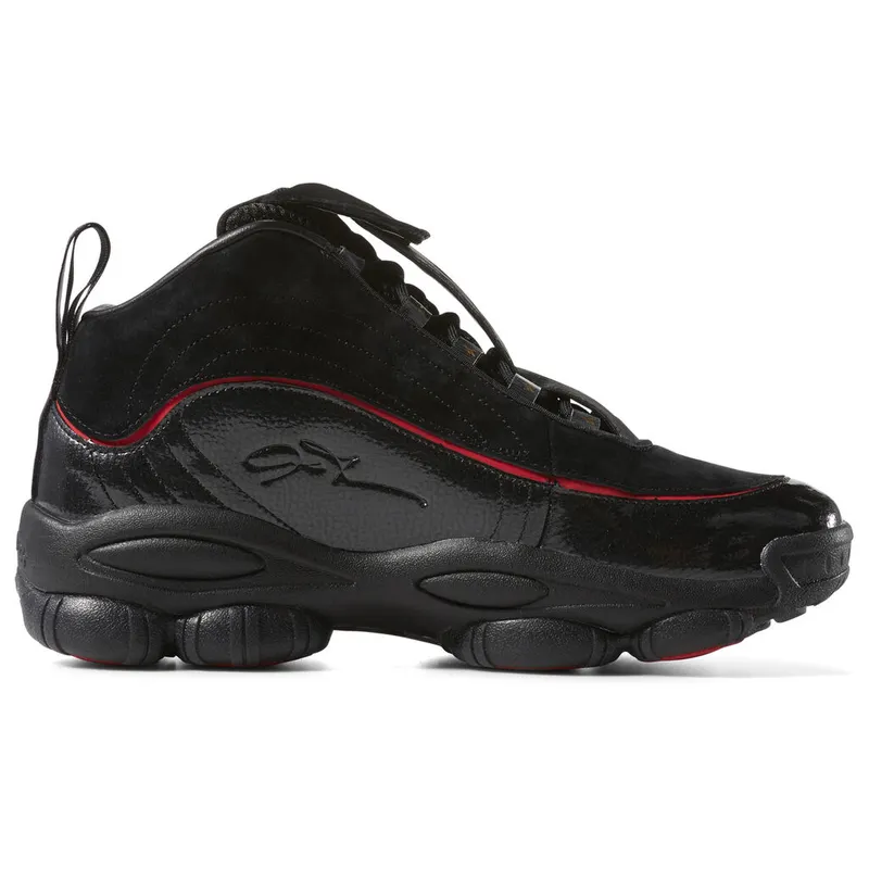 Reebok Iverson Legacy Black Black/White-Red-Brass (Other Brands Reebok)