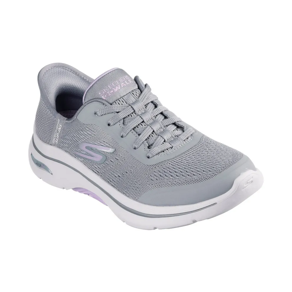 Skechers Slip-ins: GO WALK Arch Fit 2.0 Sneaker Grey/Lavendel