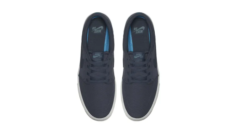 Nike Sb Portmore II Solar Cnvs Thunder Blue Thunder Blue Thunder Blue/Thunder Blue (880268-444)