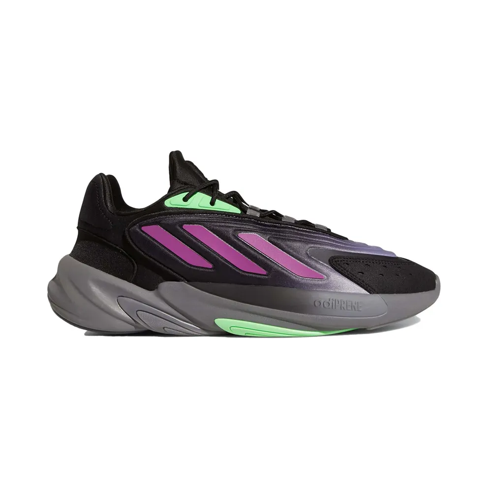 adidas Ozelia Black Purple Screaming Green (H04249)