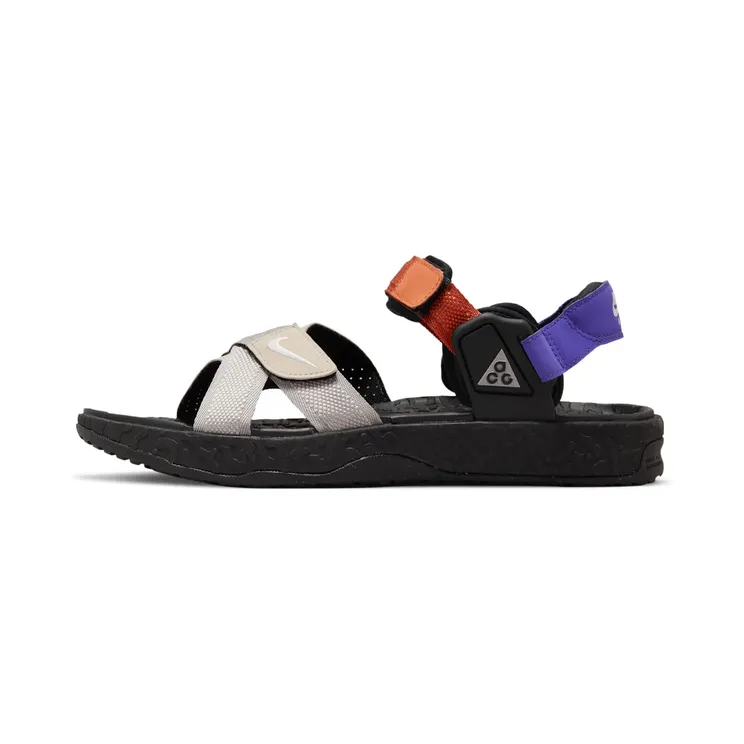 Nike Acg Air Deschutz+ Slippers Grey “Light Iron Ore / Dark Iris / Black / Rust Oxide” (DO8951-002)