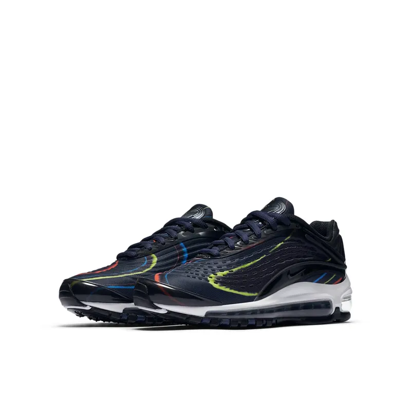 Nike Air Max Deluxe Black Midnight Navy (GS) Black/Black-Midnight Navy-Reflect Silver (AR0115-001)