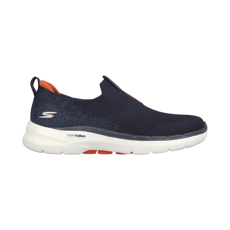 Skechers GO Walk 6 “Marine / Orange (216202 Nvor)” (216202NVOR)