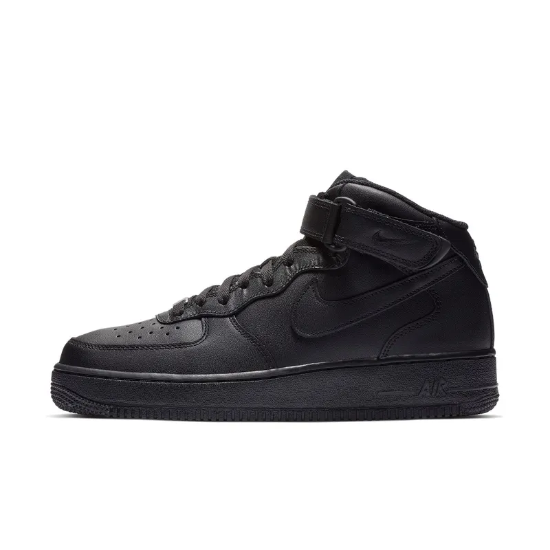 Nike  Air Force 1 Mid Black (2016) Black/Black (315123-001)