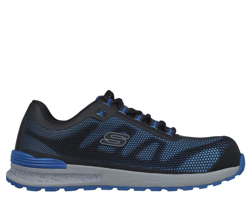 Skechers Work Bulklin Comp Toe “Blue” (77180ECBLU)