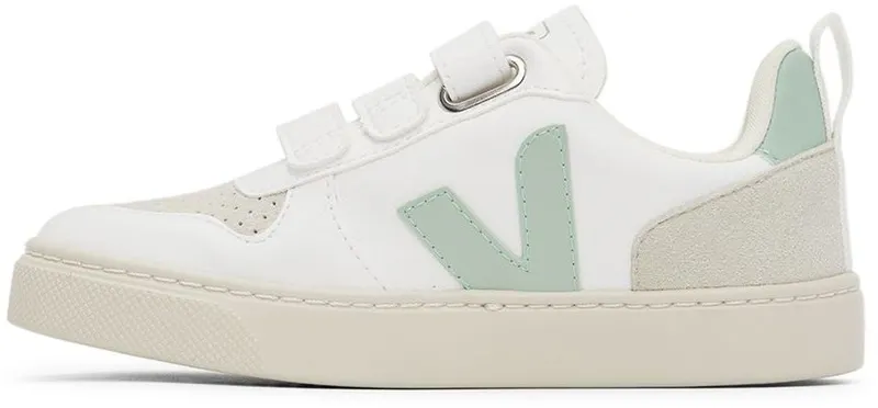 VEJA Kids White & Blue V-10 (CV0703034C)