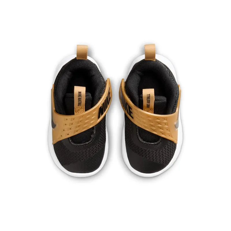 Nike Team Hustle D 12 Black Metallic Gold White (HF6281-003)