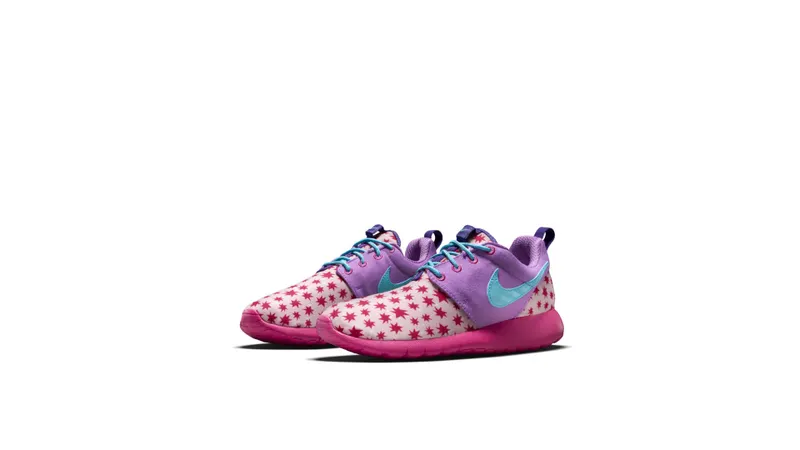 Nike Roshe One Print Prism Pink (GS) Prism Pink/Blue-Fuchsia (677784-604)