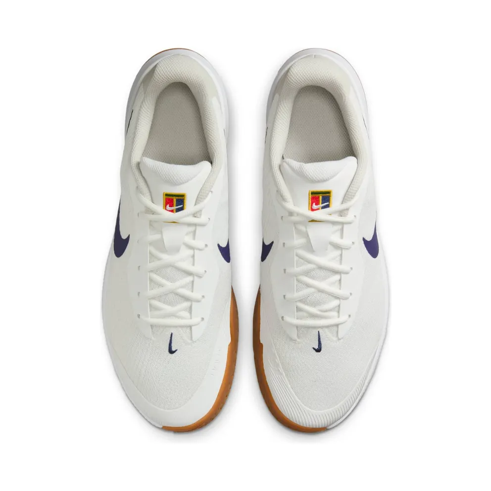 Nike Court Vapor Lite 3 HC Summit White Light Bone Gum Medium Brown Binary Blue (FZ2155-100)