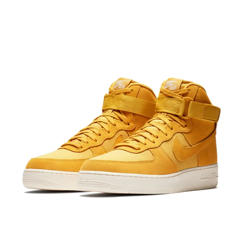 Nike Air Force 1 High ’07 Suede Yellow Ochre Yellow Ochre/Sail (AQ8649-700)