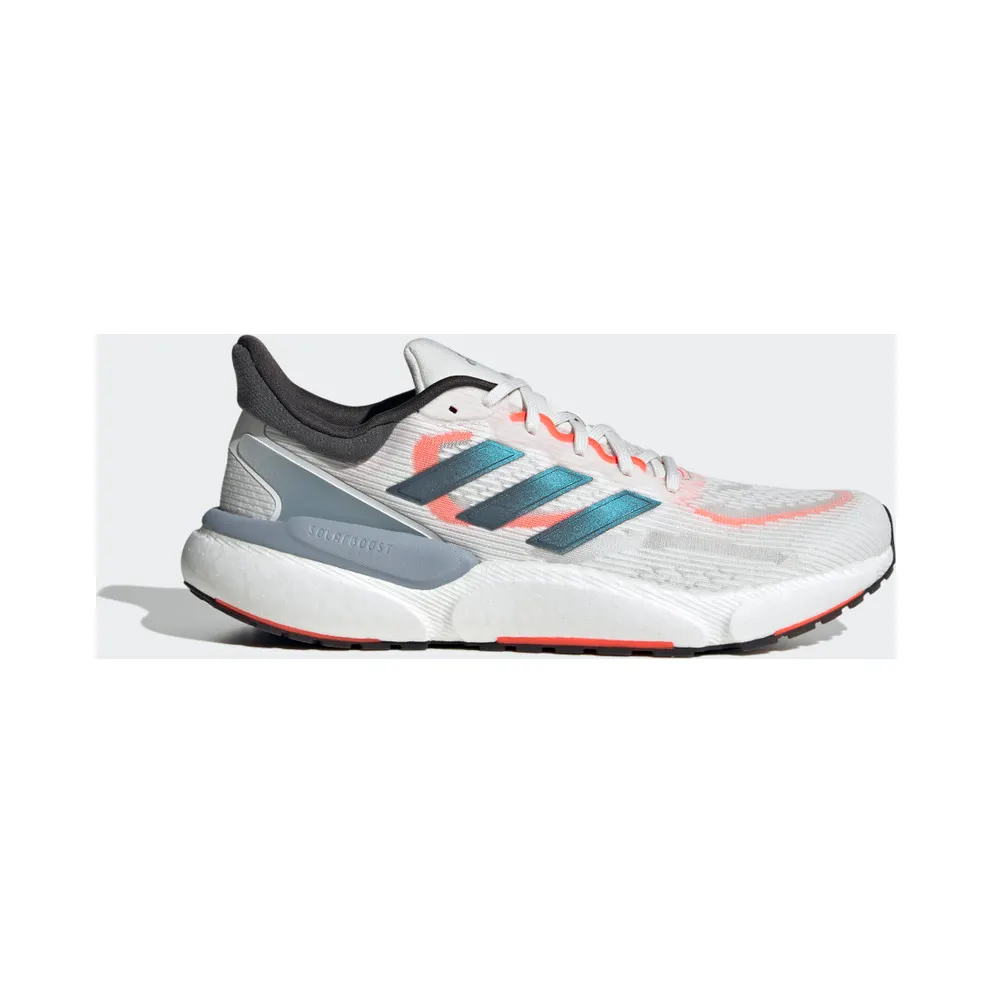 adidas Solarboost 5 Laufschuh Crystal White / Grey Five / Solar Red (GW1962)