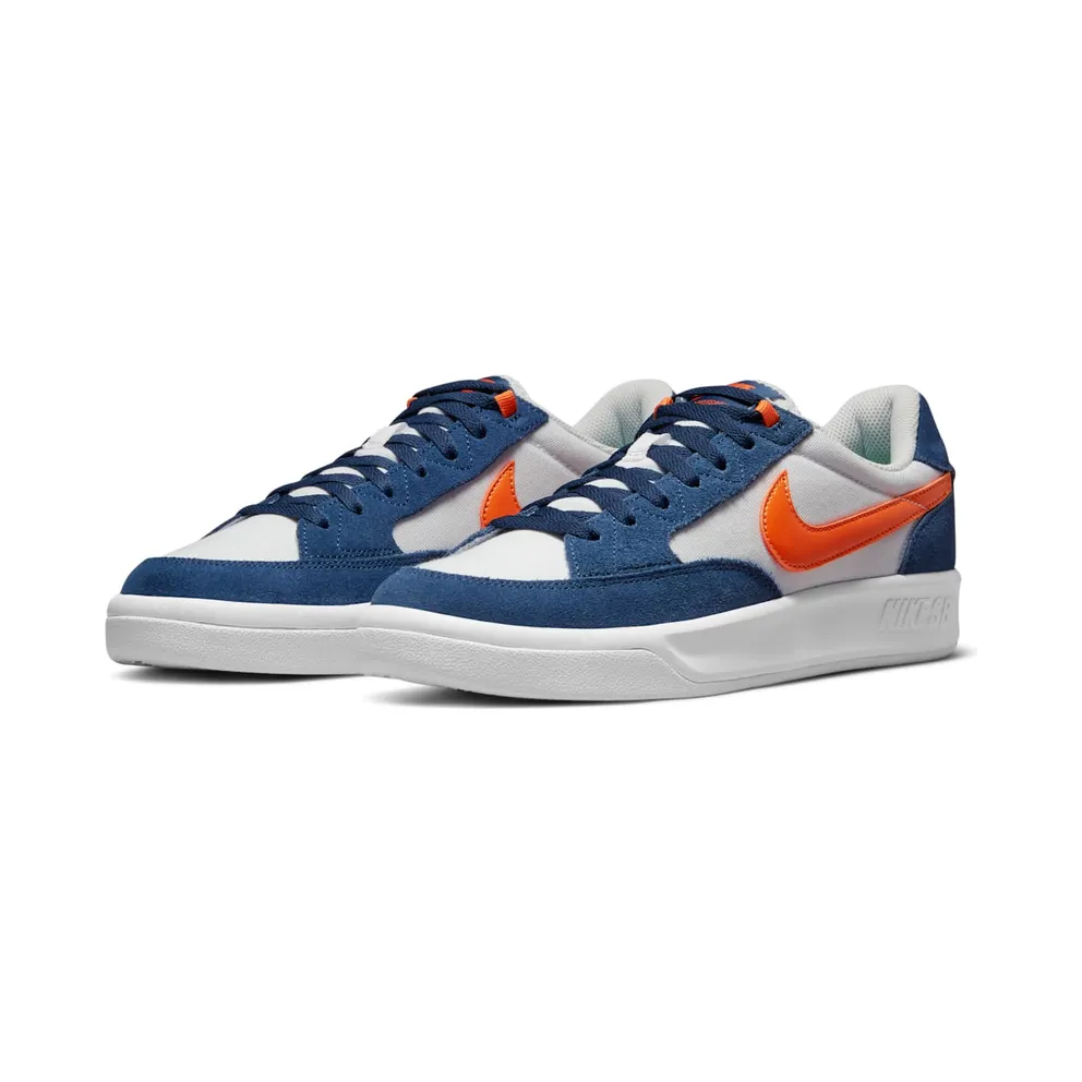 Nike SB Adversary Premium White Navy Safety Orange (CW7456-402)