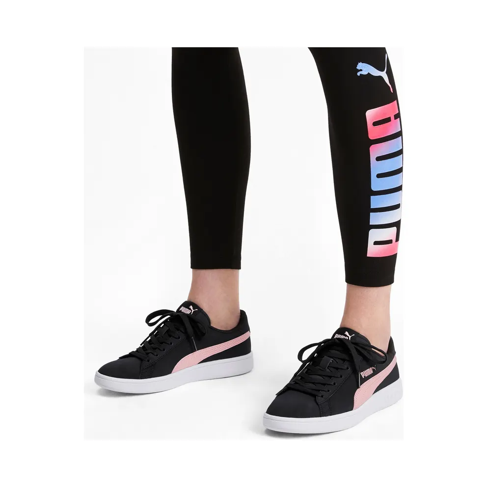 Women’s PUMA Smash V2 Buc Black/Bridal Rose/White (365160-18)
