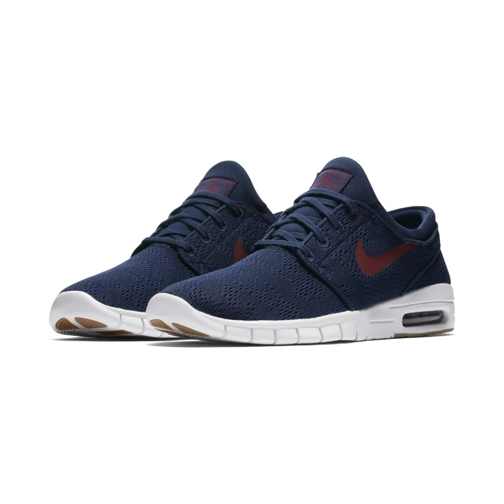 Nike Stefan Janoski Max “Binary Blue / Gum Light Brown / Team Red” (631303-469)