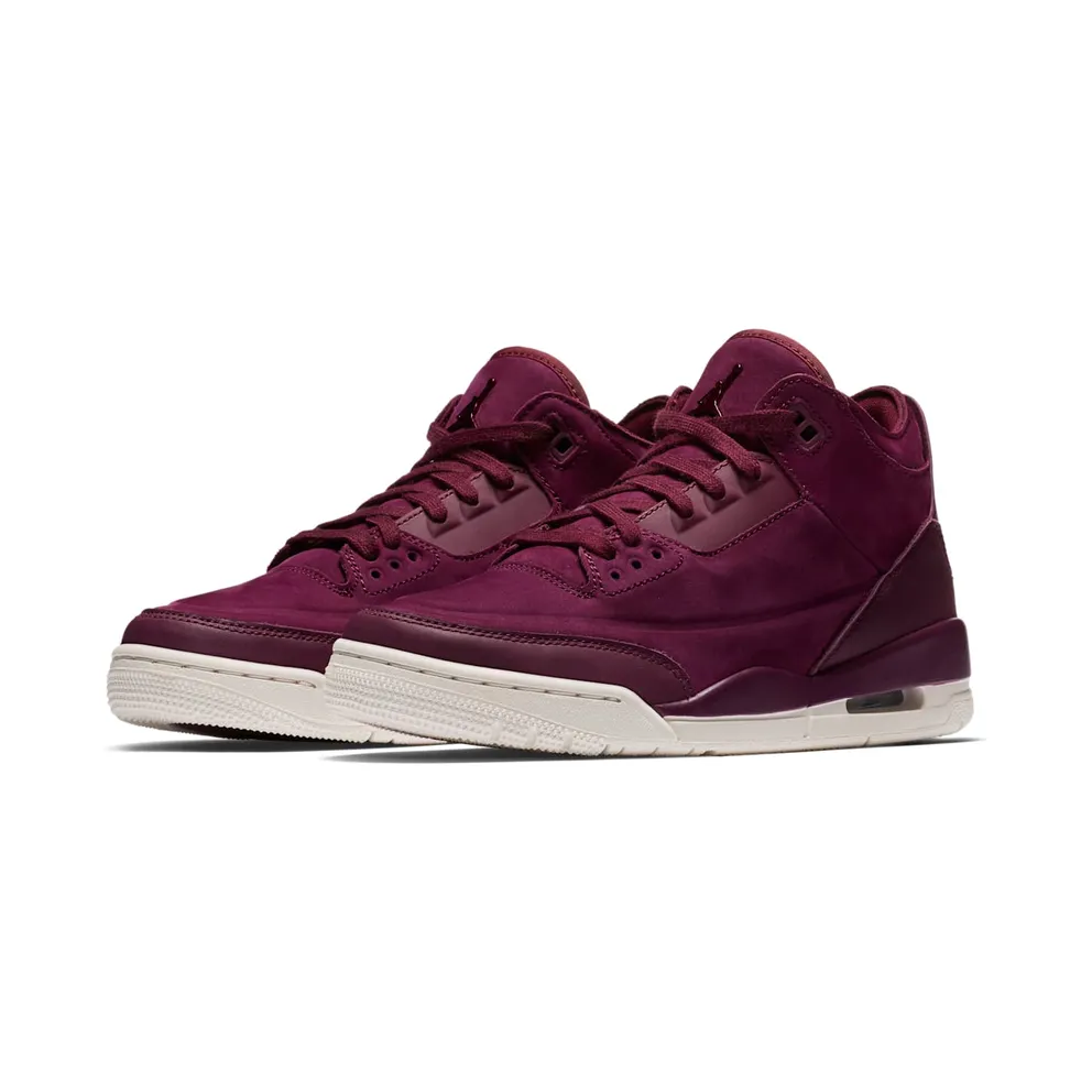 Jordan 3 Retro Bordeaux (W) Bordeaux/Bordeaux-Phantom (AH7859-600)