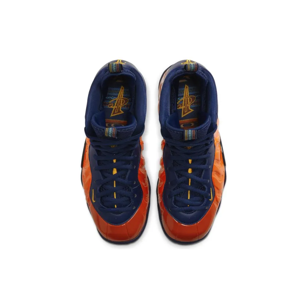 Nike Air Foamposite One Blud Void Rugged Orange (GS) Blue Void/Rugged Orange-Blue Void-University Gold (644791-407)