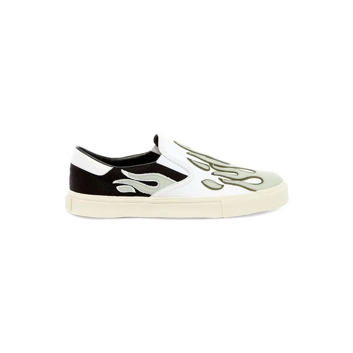AMIRI Flame Slip On Pale Lime/Black (Y0F23149CL-PBW)
