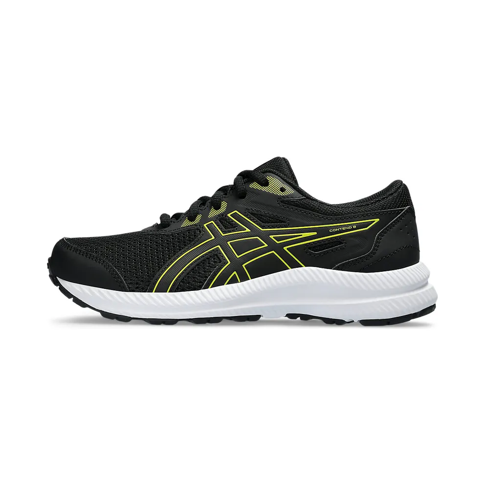 Asics Contend 8 Gs Black/Bright Yellow (1014A259.009)