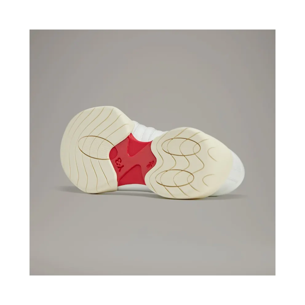 Adidas Y-3 Regu Mary Jane Core White / Cream White / Better Scarlet (JS1114)