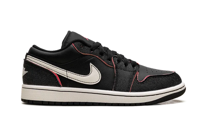 Air Jordan 1 Low SE “Black/Black/Racer Pink/Pale Ivory” (IR0842-010)