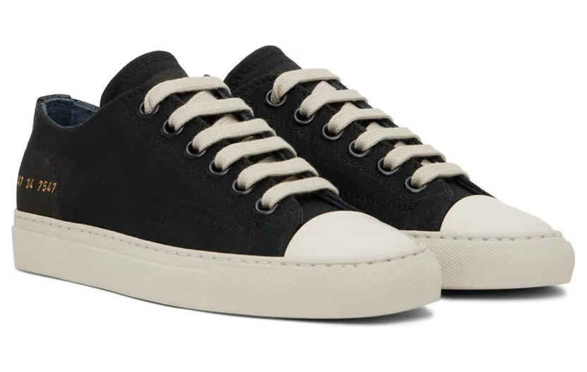 Common Projects White Tournament Low Sneakers (4147) (4)