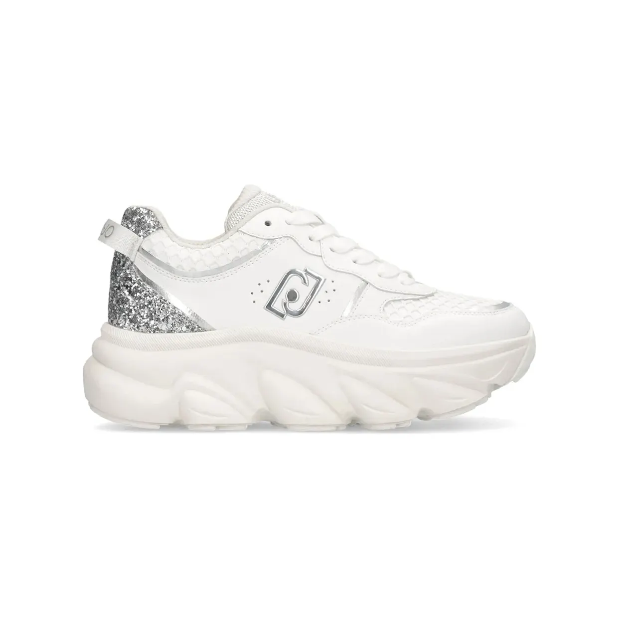 Liu Jo Tumbled Leather/Glit White/Silver (BF5061PX78304370)