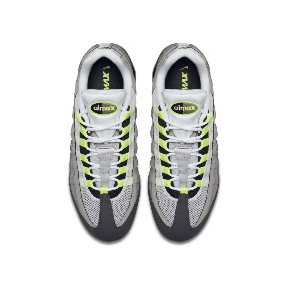 Nike Air VaporMax 95 Neon Black/Volt-Medium Ash-Dark Pewter-Dust-Granite (AJ7292-001)