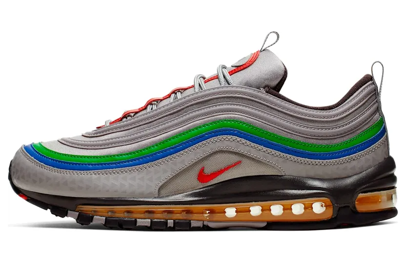 Nike Air Max 97 ‘Nintendo 64’ atmosphere grey/ university red (CI5012-001)