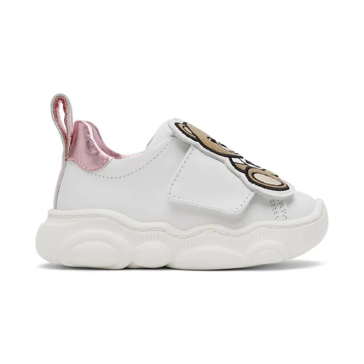 Moschino Baby White Bubble Sole Sneakers (71720)