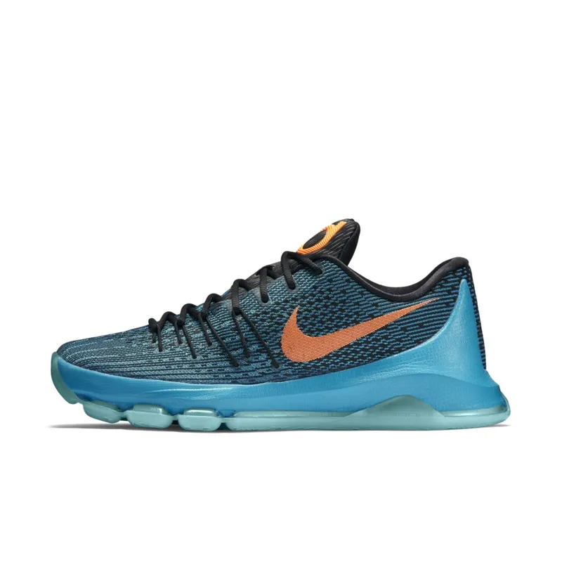 Nike  KD 8 OKC Blue Lagoon/Bright Citrus-Black-Tide Pool Blue (749375-480)