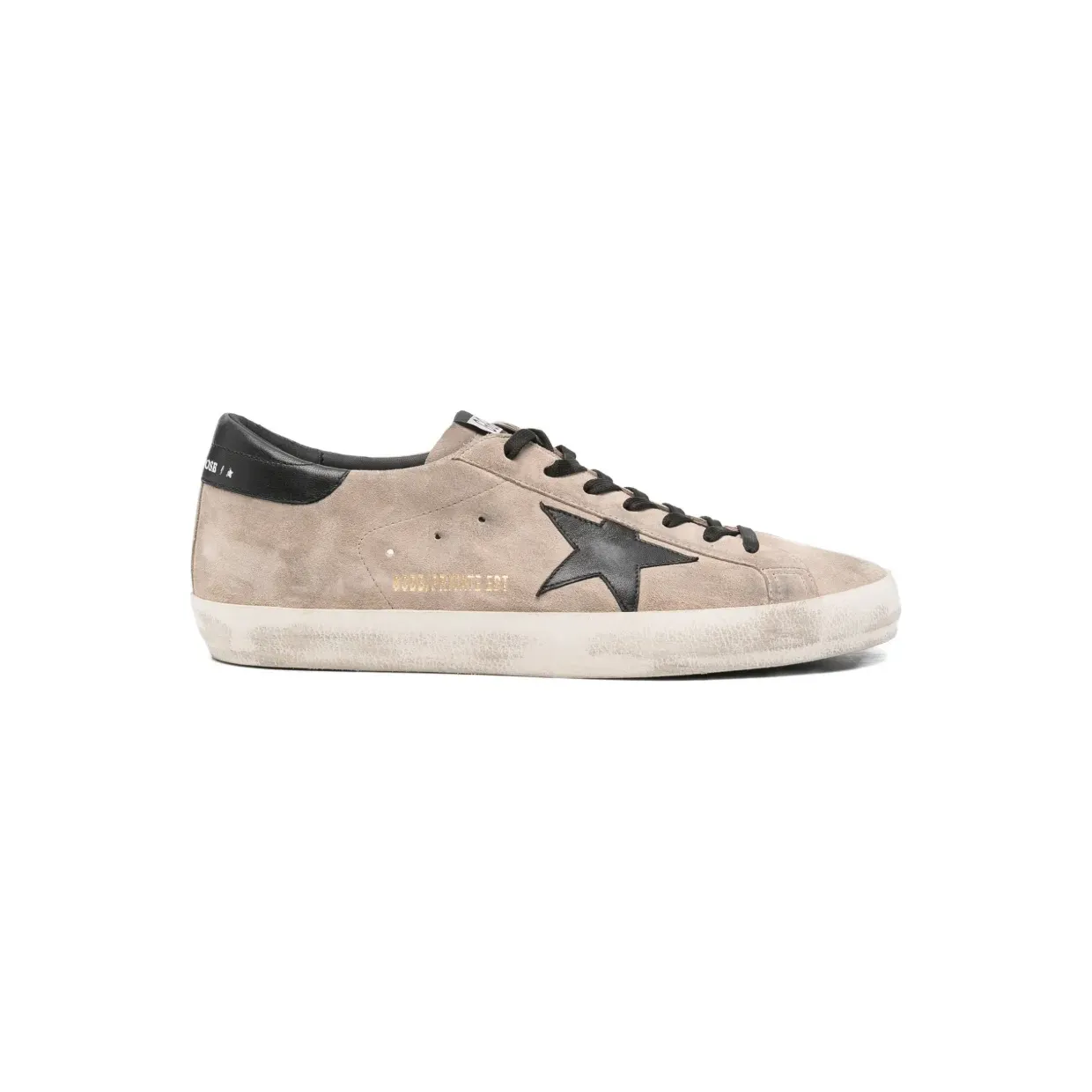 Golden Goose x Browns Superstar Sneakers aus Wildleder – Nude (GMF00101F009044)