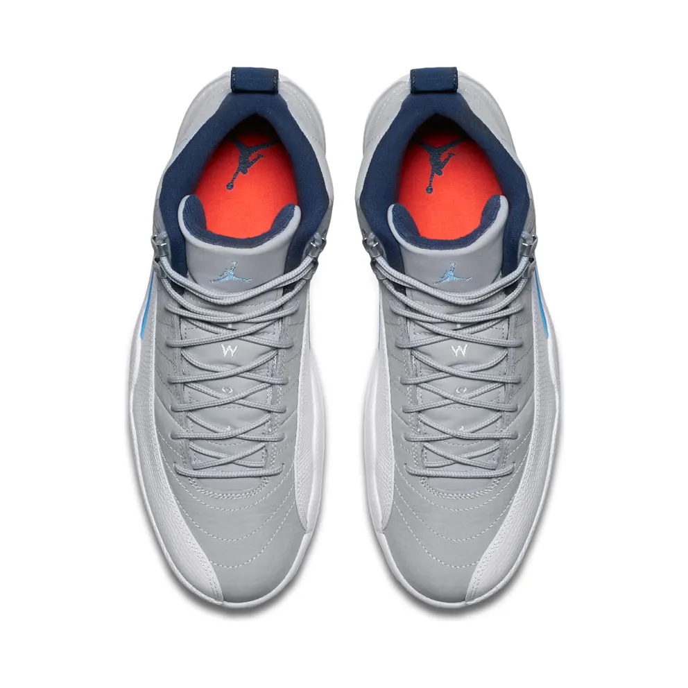 Air Jordan Nike AJ XII 12 Retro Grey University Blue (130690-007)