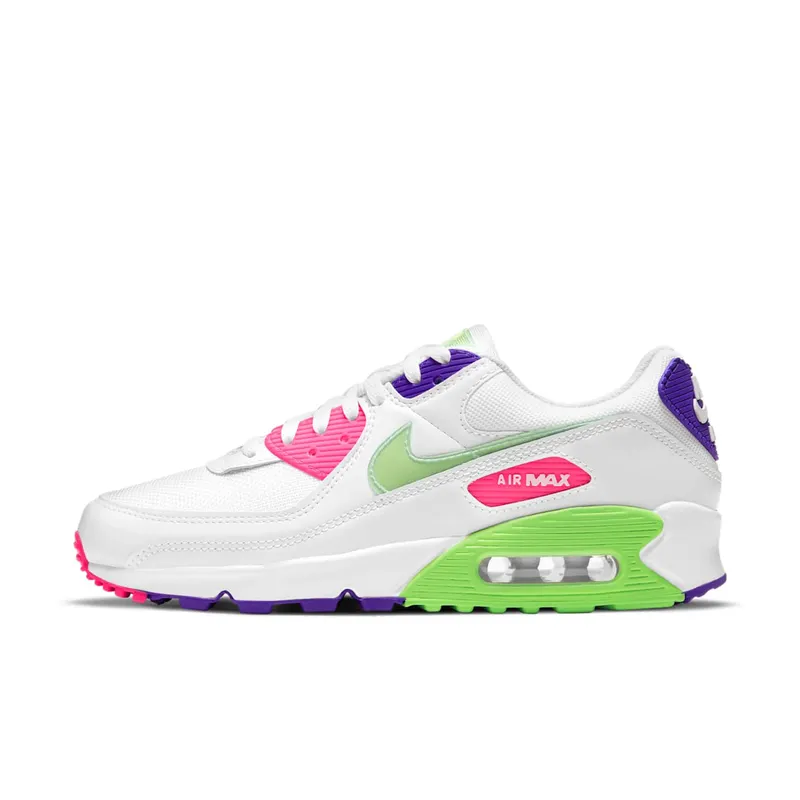 Nike Air Max 90 White Neon (DH0250-100)