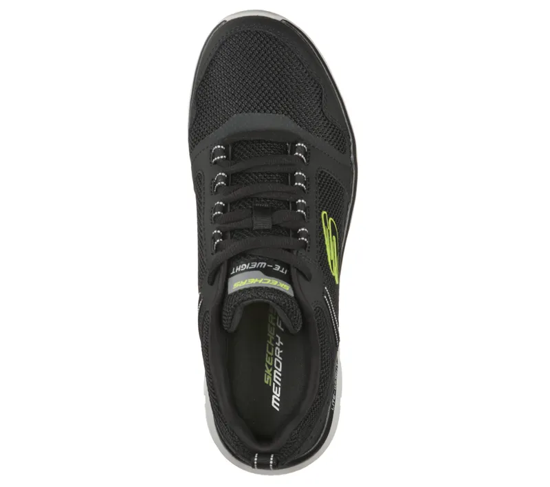 Skechers Track – Knockhill – Black / Limoen (232001 BKLM)