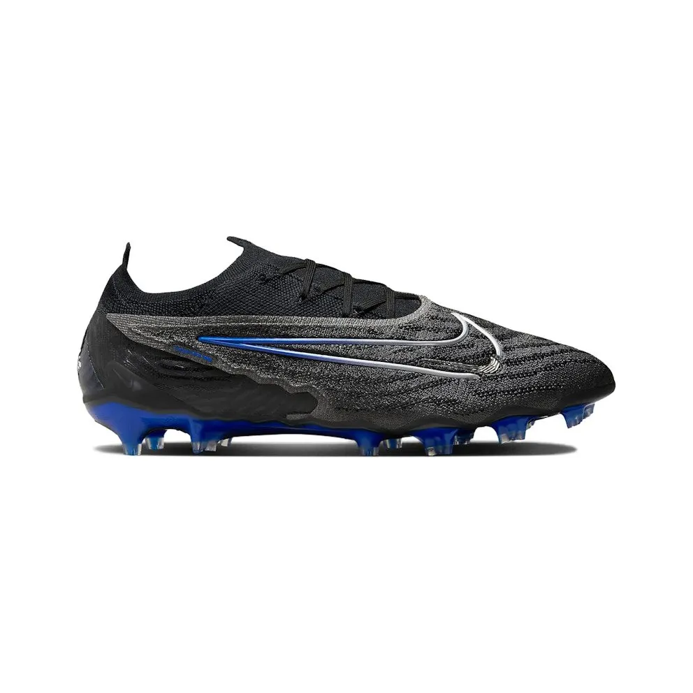 Nike Gripknit Phantom GX Elite FG Black Hyper Royal (DC9968-040)