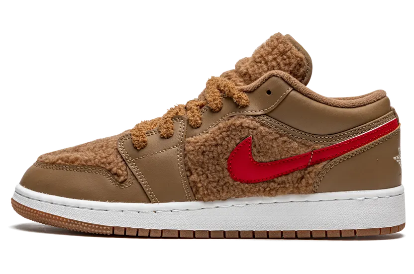 Jordan 1 Low Utility Teddy Bear (GS) (DO2233-264)