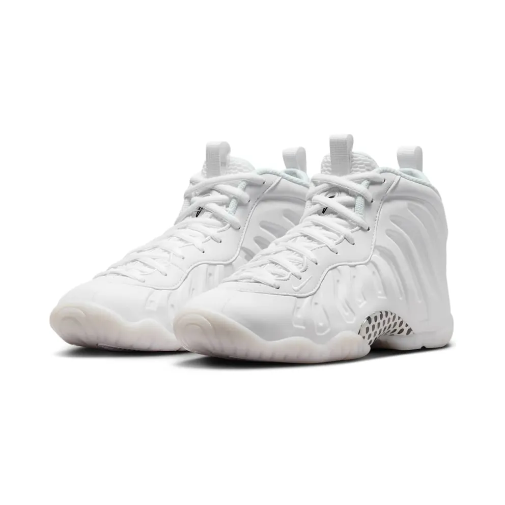 Nike Little Posite One GS “Triple White” (HQ1959-100)