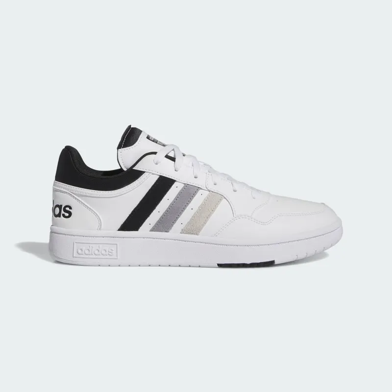Adidas Hoops 3.0 Low Classic Vintage Cloud White / Core Black / Grey (IG7914)