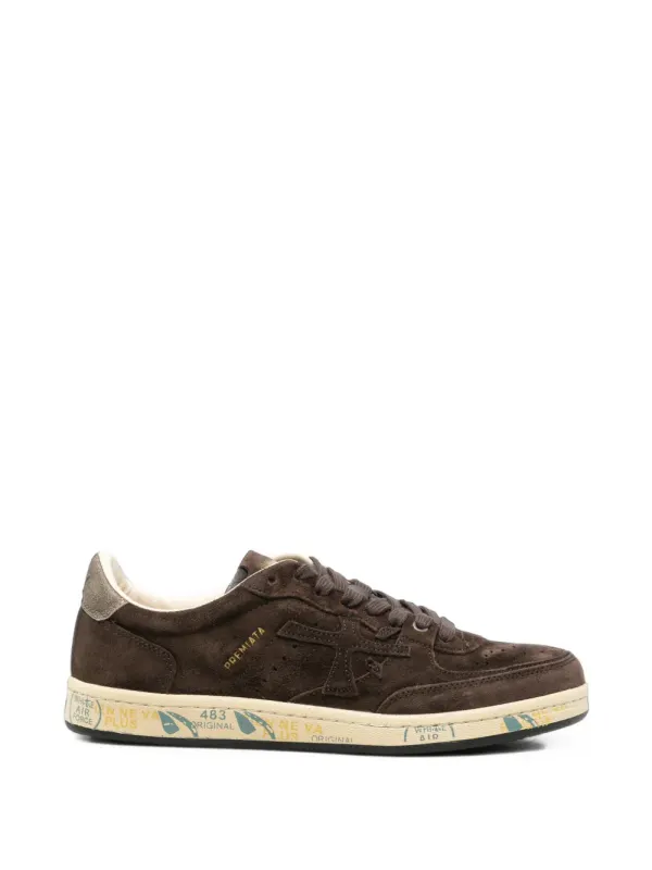 Premiata BSKT Clay logo-patch – Black