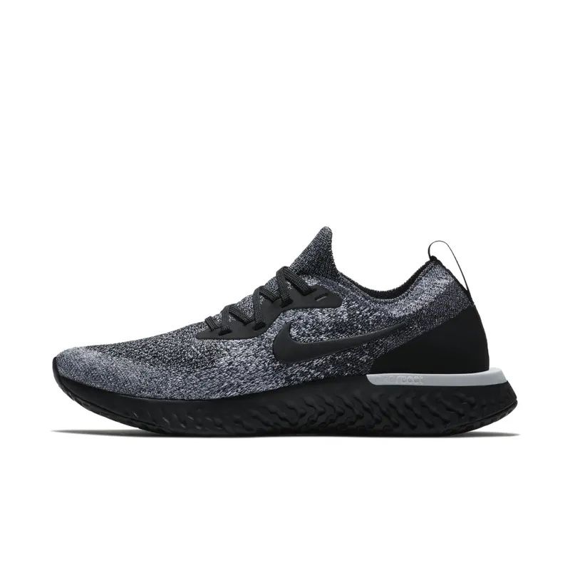 Nike  Epic React Flyknit Cookies & Cream (W) Black/Black-White (AQ0070-011)
