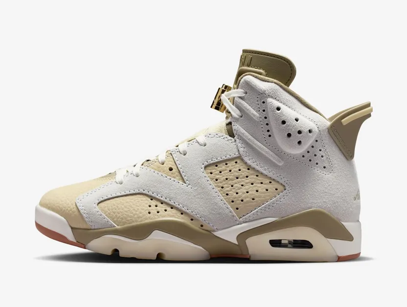 Air Jordan 6 Retro – “Sail / Neutral Olive / Fir / Light Khaki” (IR2009-133)