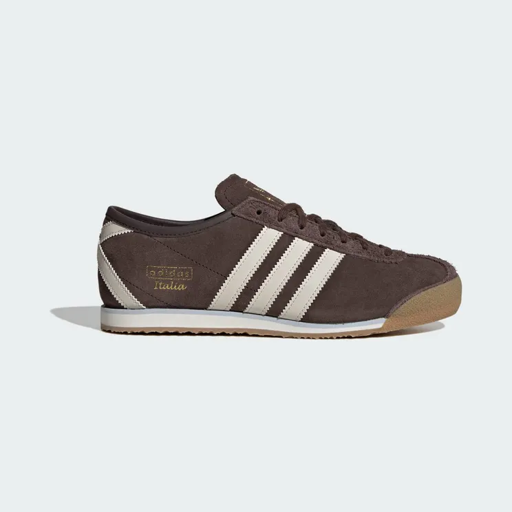 adidas Italia 70s “Dark Brown / Alumina / Gold Metallic” (KJ3623)