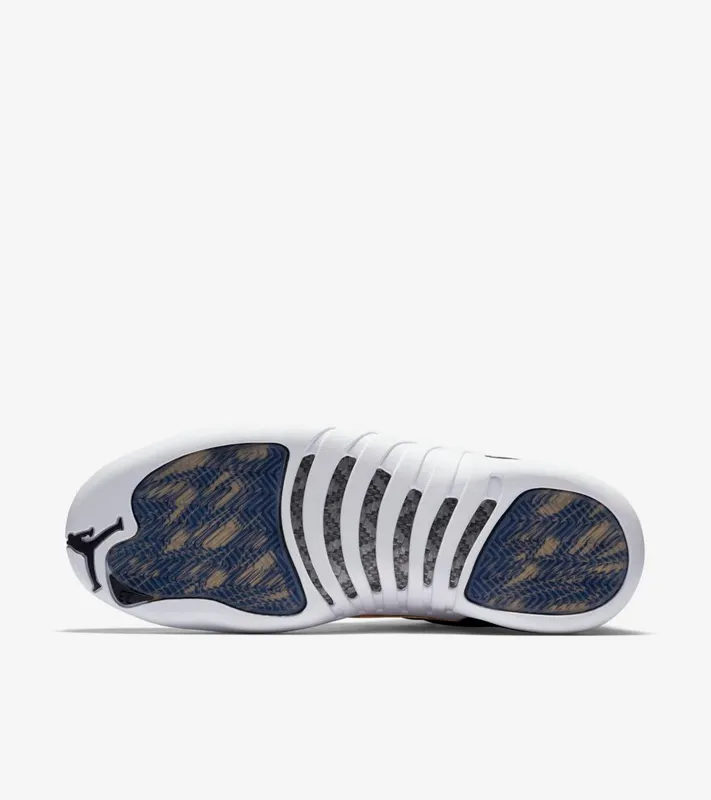 Jordan 12 Retro Wings Black/Metallic Gold/White (848692-033)