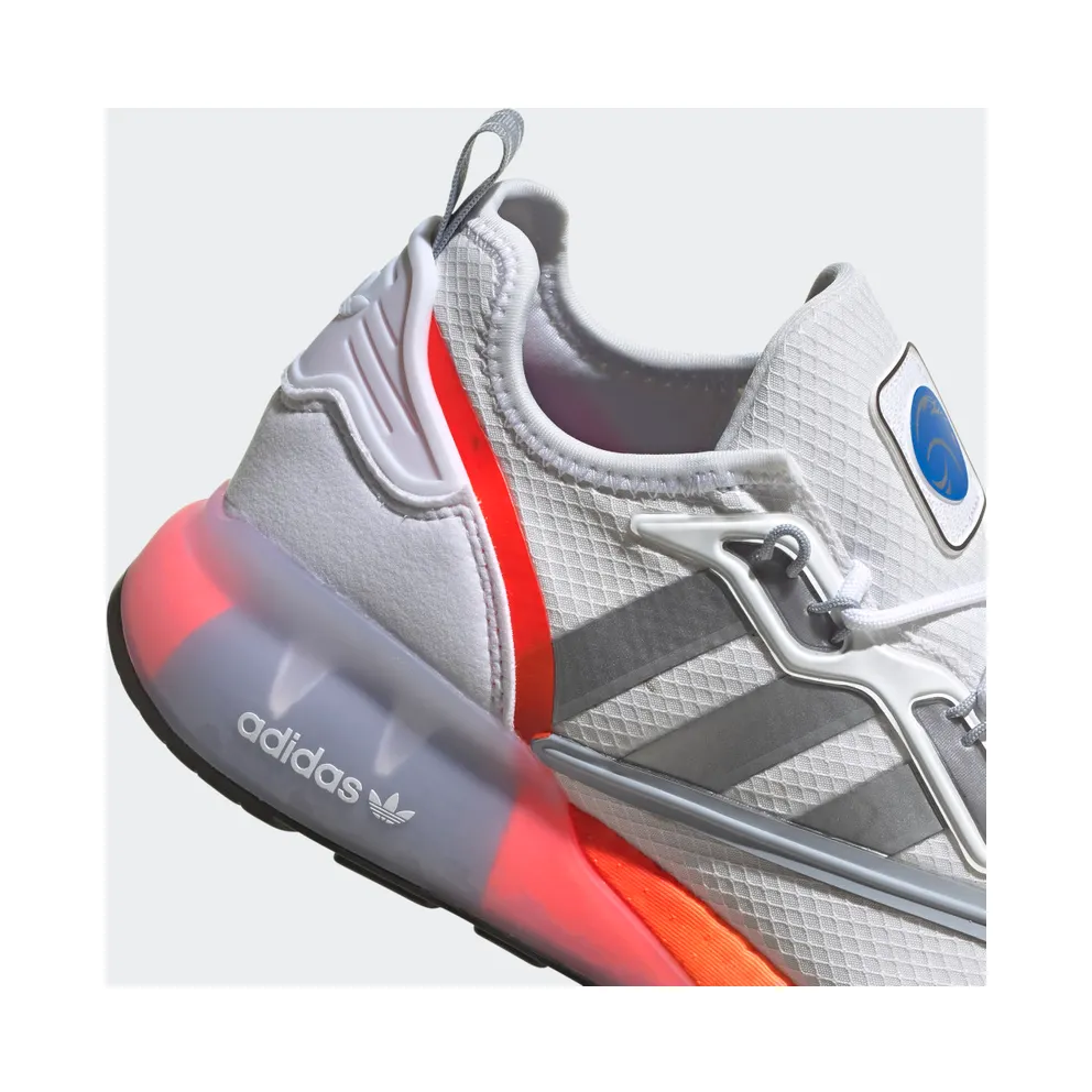 adidas ZX 2K Boost Cloud White / Metallic Silver / Glow Blue (FY5725)